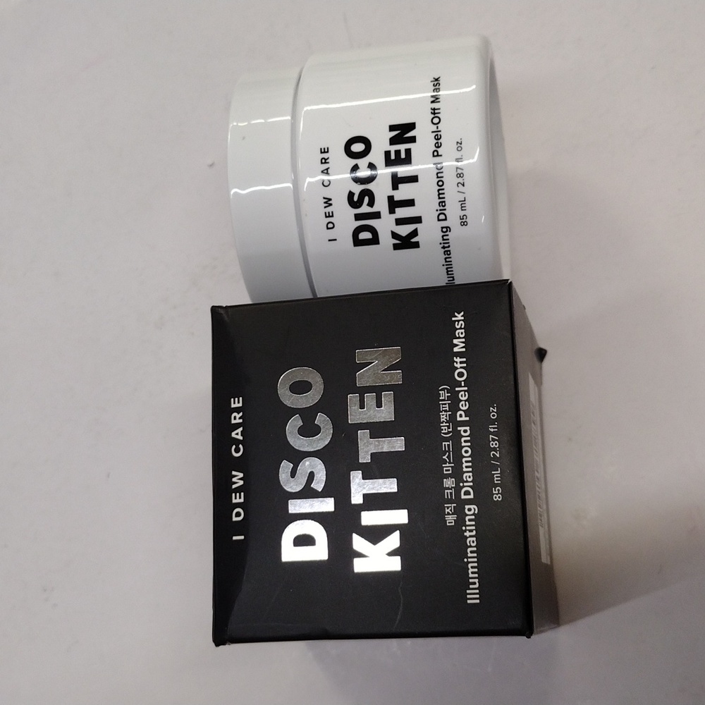 I DEW CARE Disco Kitten Illuminating Diamond Peel-Off Mask New